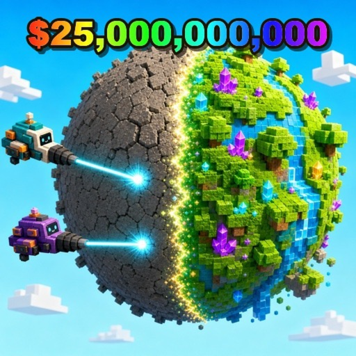 Official Mine a Planet Roblox experience icon